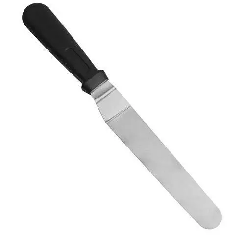 0844 Stainless Steel Offset Palette Knife – 12-Inch Icing Smoother For Cakes 1