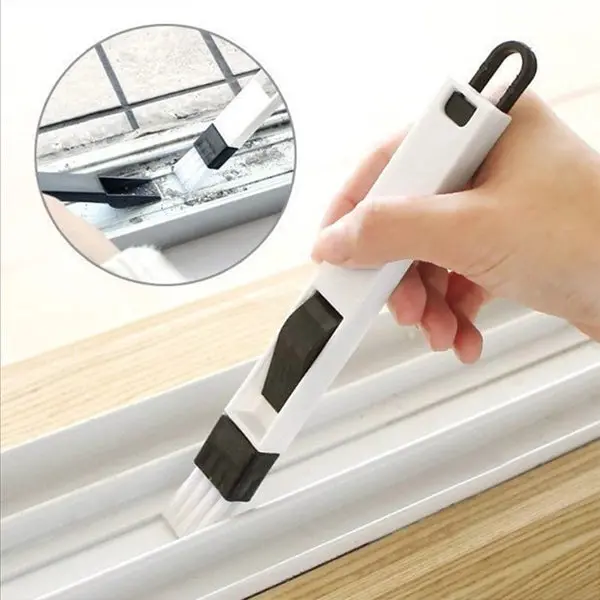 0850 Dual-Function Window, Door, And Keyboard Groove Cleaning Brush 1
