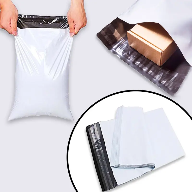 0928 Tamper-Evident Polybag Pouches – 8X11 Inch Secure Packing Envelopes 1