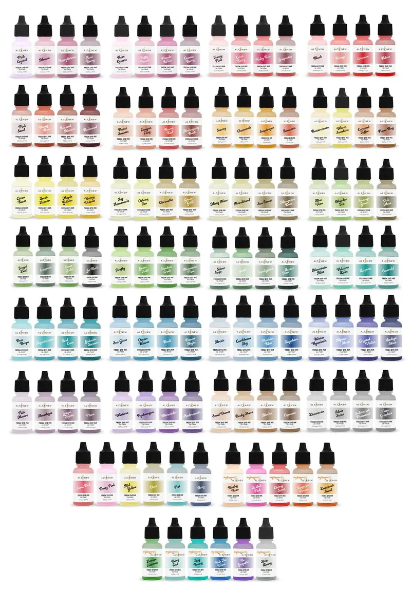 113-Color Fresh Dye Ink Reinker Set 1