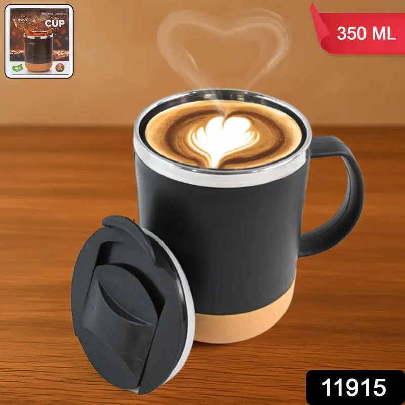 11915 Leak-Resistant Insulated Coffee Mug – 350 Ml Thermal Tumbler 1