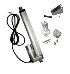 12-Inch Linear Actuator With Tilt-Adjustable Brackets – Heavy-Duty 12V Dc, 200 Lb Max Lift 1