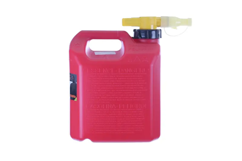 2.5-Gallon Red Gas Can – Portable No-Spill Fuel Container 1