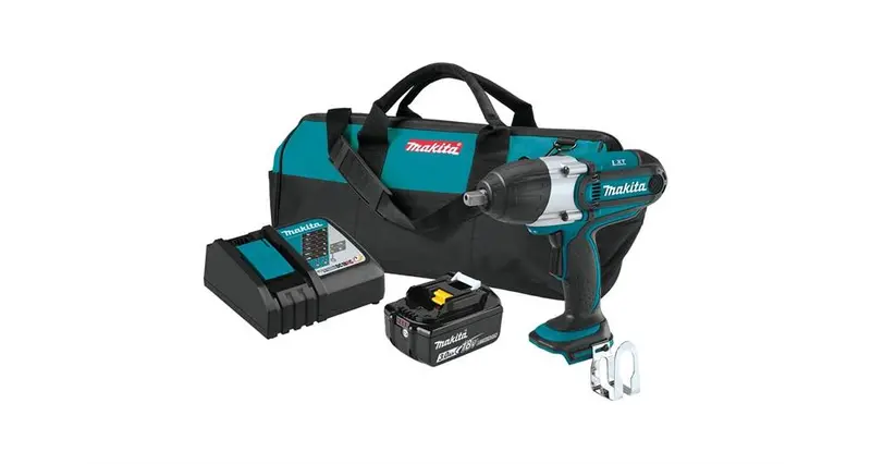 2020 Makita 18V Lxt 1/2" Impact Wrench Kit (Xwt041X) 1