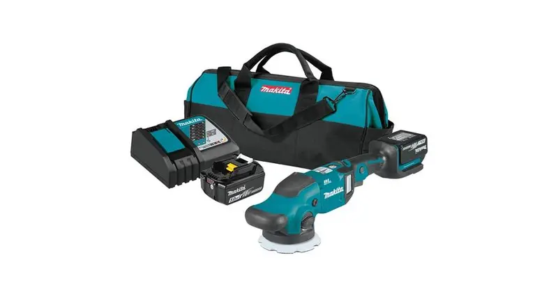 2020 Makita 18V Lxt Brushless 5"/6" Random Orbit Polisher Kit (Xop02T) 1