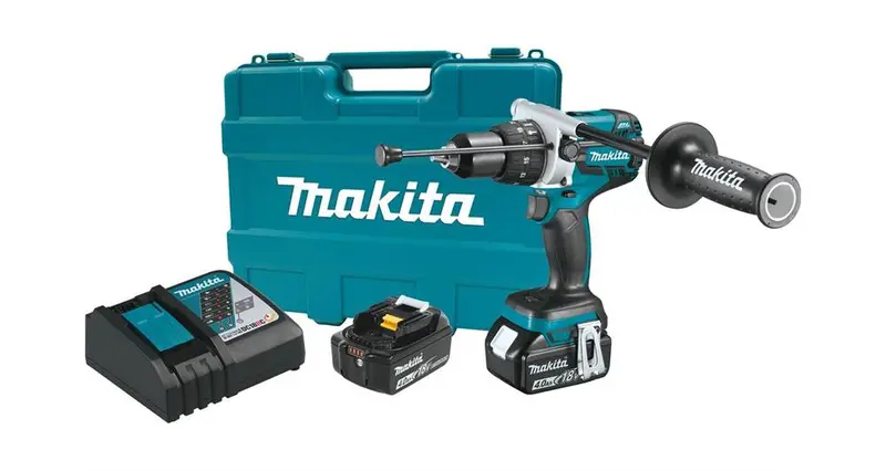 2021 Makita 18V Lxt Brushless 1/2" Hammer Driver-Drill Kit With 4.0Ah Battery (Xph07Mb) 1