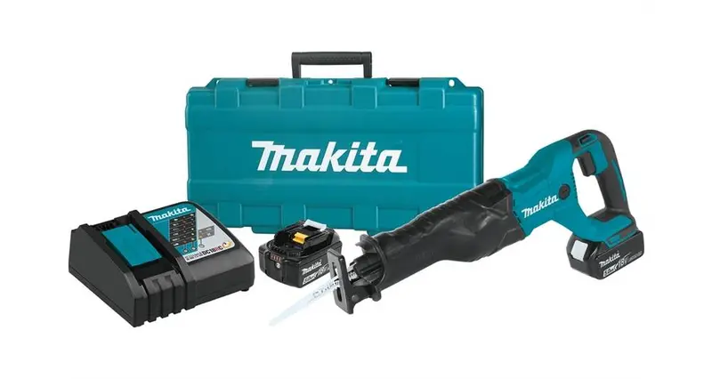 2021 Makita Xrj04T 18V Lxt Cordless Reciprocating Saw Kit (5.0Ah Battery) 1