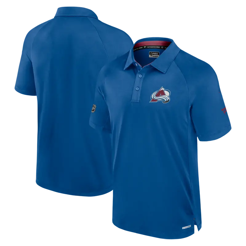 2024–25 Colorado Avalanche Rinkside Polo – Navy Blue 1