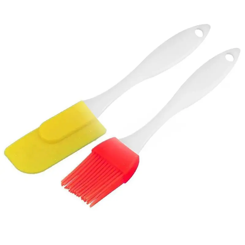 2170 Cake Decorating Set: Silicone Spatula + Pastry Brush 1