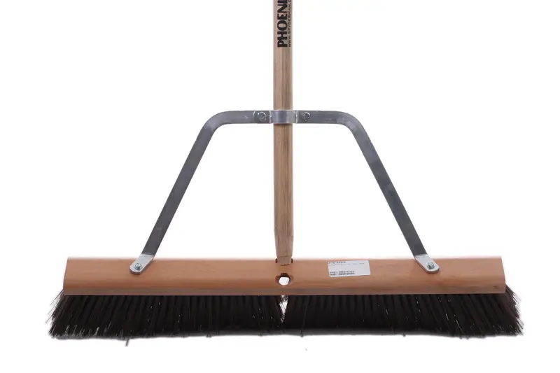 24-Inch Dual-Fill Broom With 60-Inch Wooden Handle 1