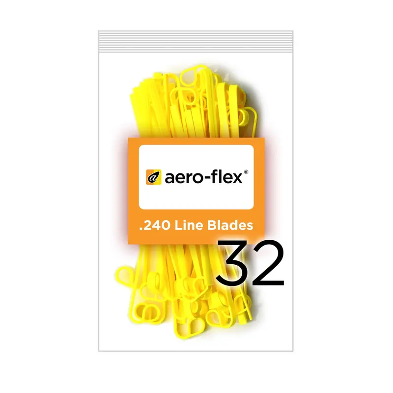 32-Count Yellow Ccw Replacement Blades (Sharp Side Leading) 1