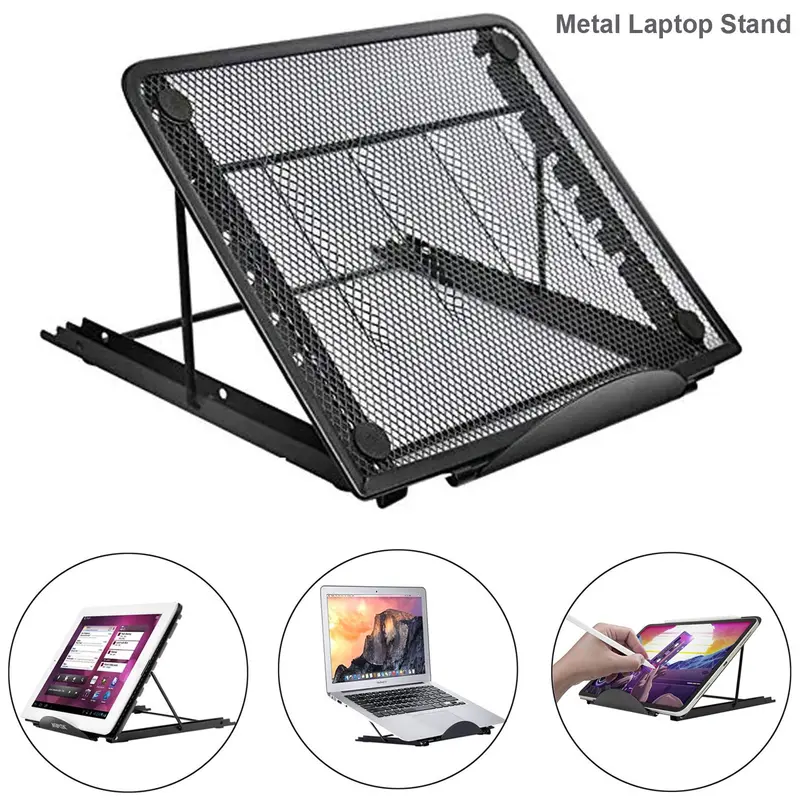 3371 Foldable 7-Angle Metal Light Box Stand – Versatile A4 Led Pad Holder For Diamond Painting & Reading 1