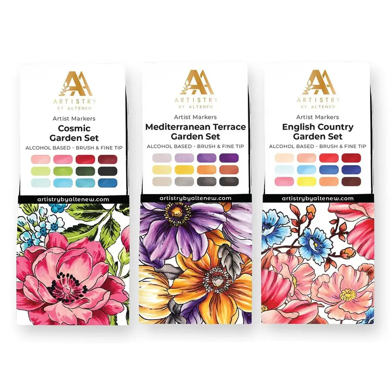 36-Color Premium Alcohol Marker Collection 1