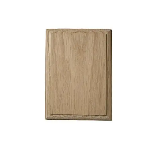 4.5" X 6" Rectangular Rosette For Classic Wall-Mounted Handrail Finishing 1