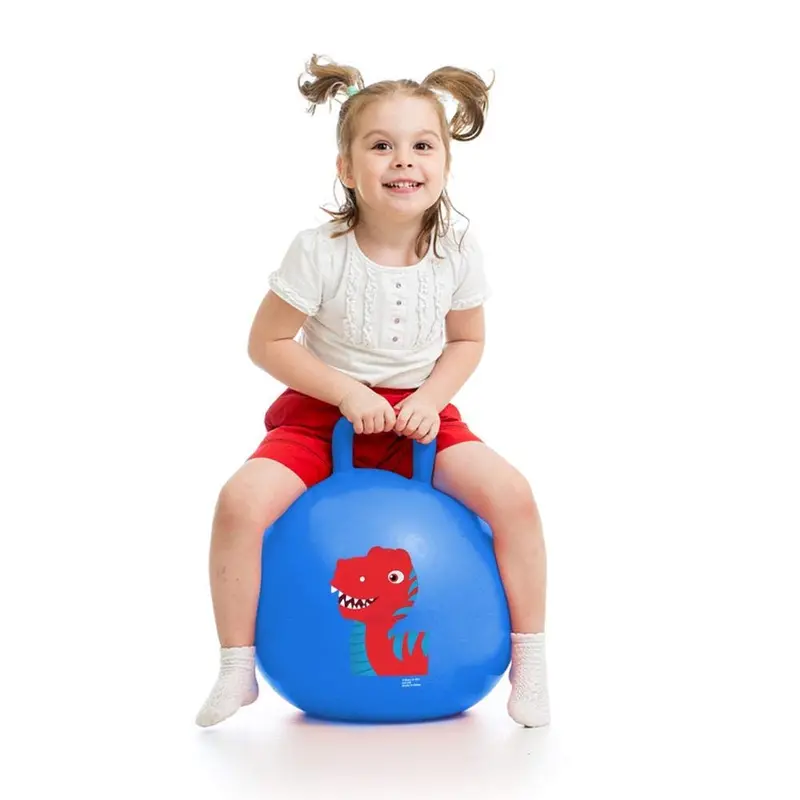 45Cm Multicolor Rubber Hop Ball – Lightweight Hopping Toy For Children 1