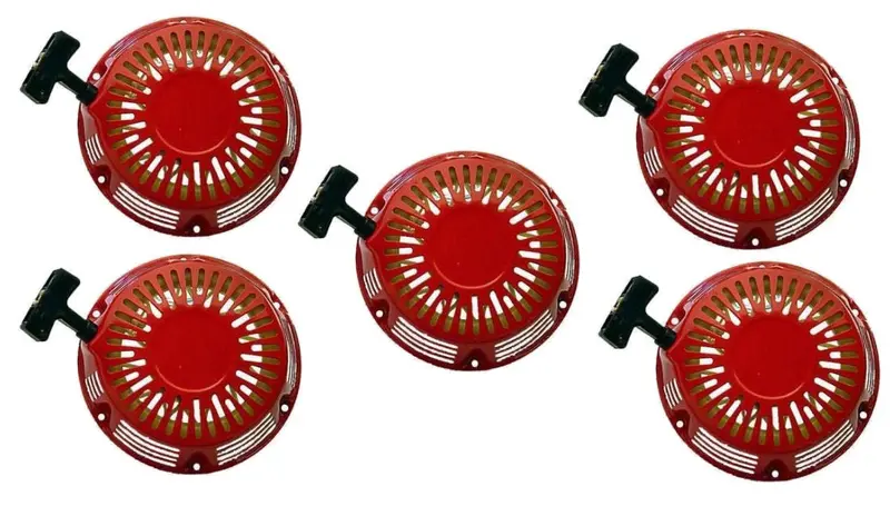5-Pack Honda Gx160 Recoil Starter Assemblies — Steel Ratchet Design For 5.5 Hp Engines 1
