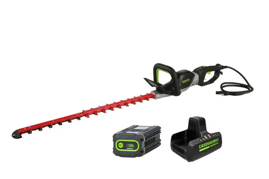 82V 26-Inch Dedicated Hedge Trimmer Kit – Battery & Charger Included 1