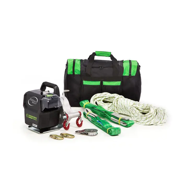 82V Portable Winch Kit – Tool-Only With Accessories (Model 82W1Mk) 1