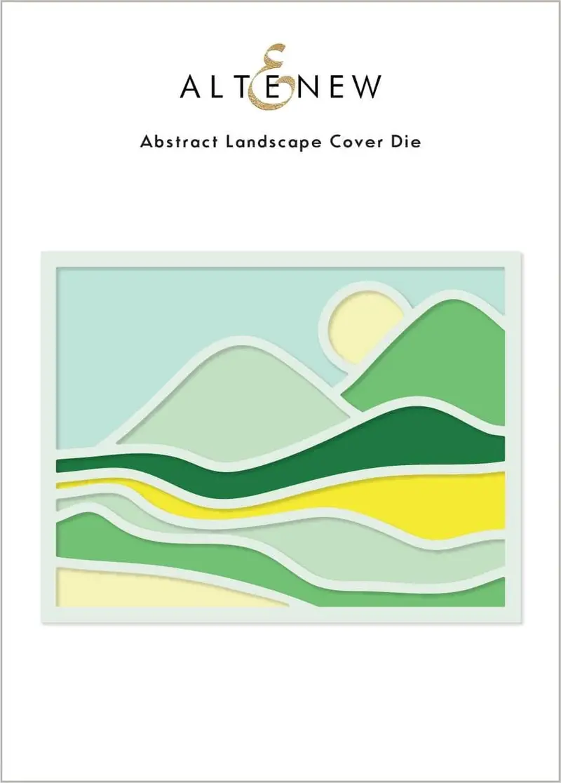 Abstract Landscape Cover Die Design 1