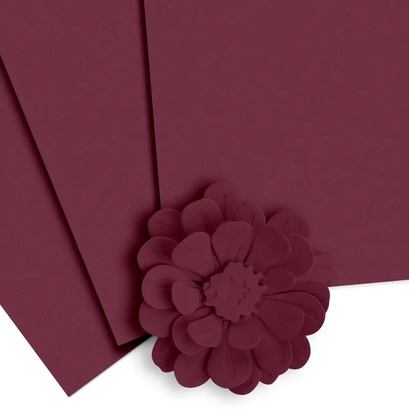 Acai Berry Purple Cardstock Bundle – 10 Sheets, Rich Matte Finish 1