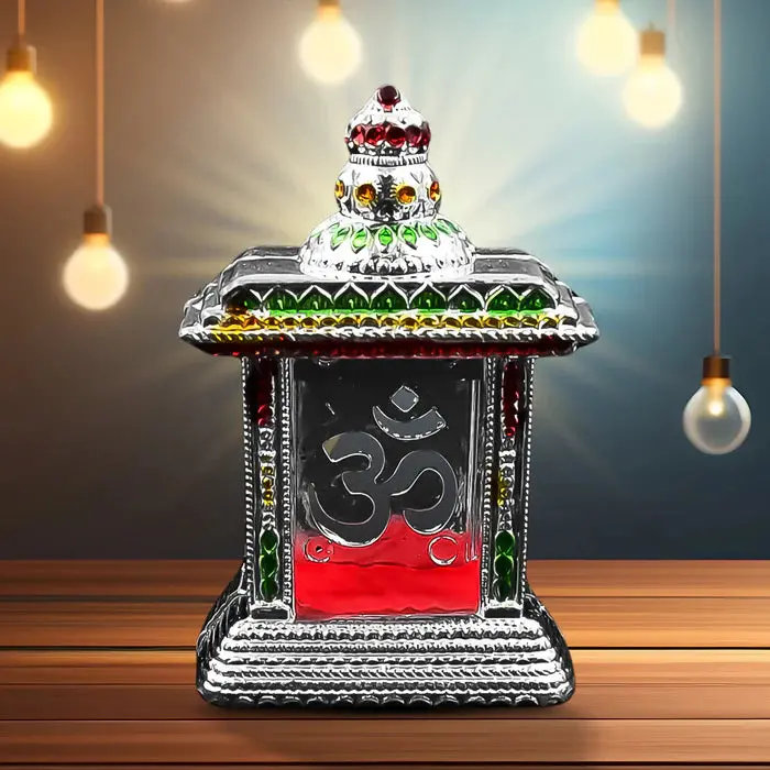 Adhesive Om Temple Decor – Mini Dashboard Or Desk Shrine (1 Piece) 1