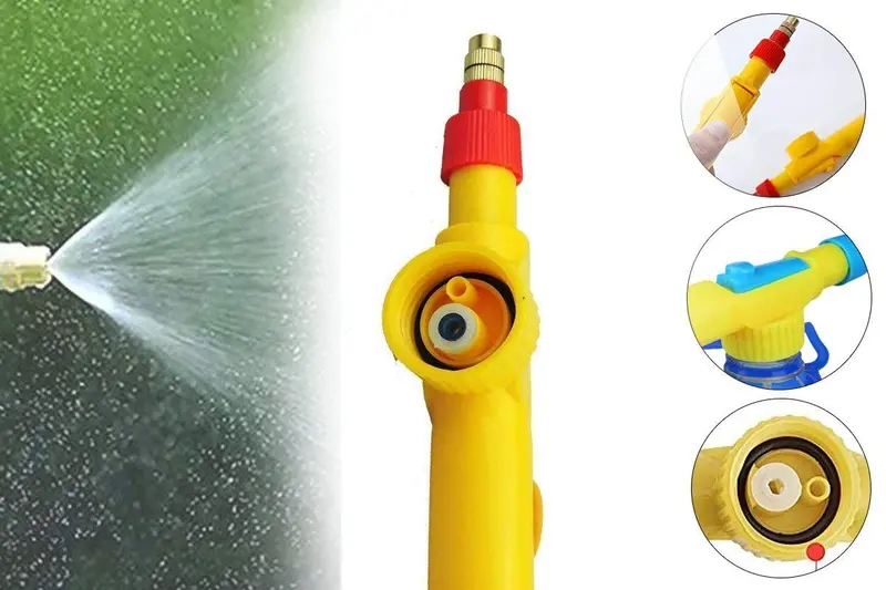 Adjustable Brass-Nozzle Handheld Sprayer For Gardening, Pest Control, And Car Cleaning 1