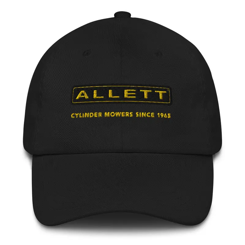 Allett Pro Cylinder Mowers Adjustable Dad Hat 1