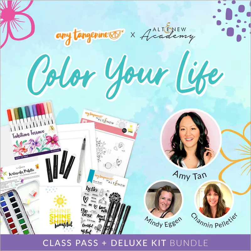 Altenew X Amy Tangerine Color Your Life Online Class 1
