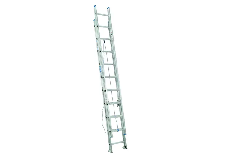 Aluminum Extension Ladder – 20 Feet, Type I Duty Rating (250 Lbs) 1