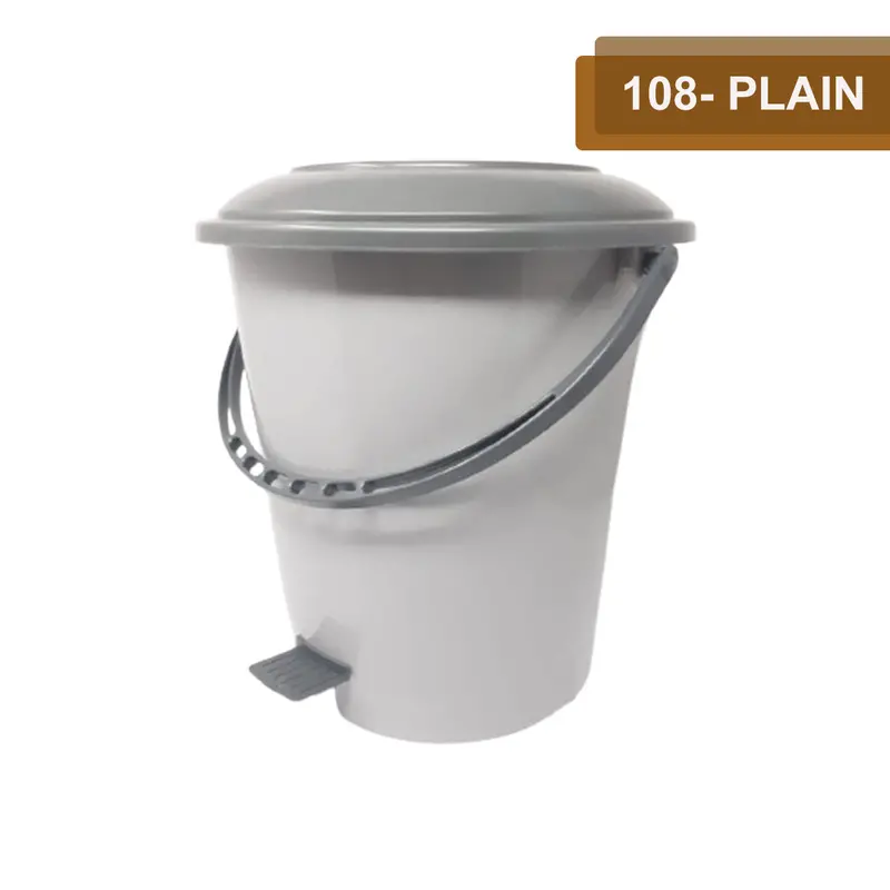 Am0969 Spi Pedal Bin – 108L Plain Design, Hands-Free Operation & Silent Lid Mechanism 1