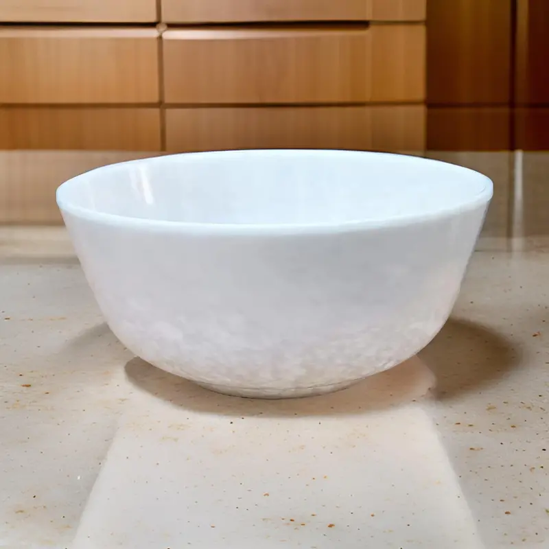 Am0981 Inr Soup Bowl – 4.5-Inch (11.4Cm), Deep Rim Design & Heat-Retentive Super Pearl Ceramic 1