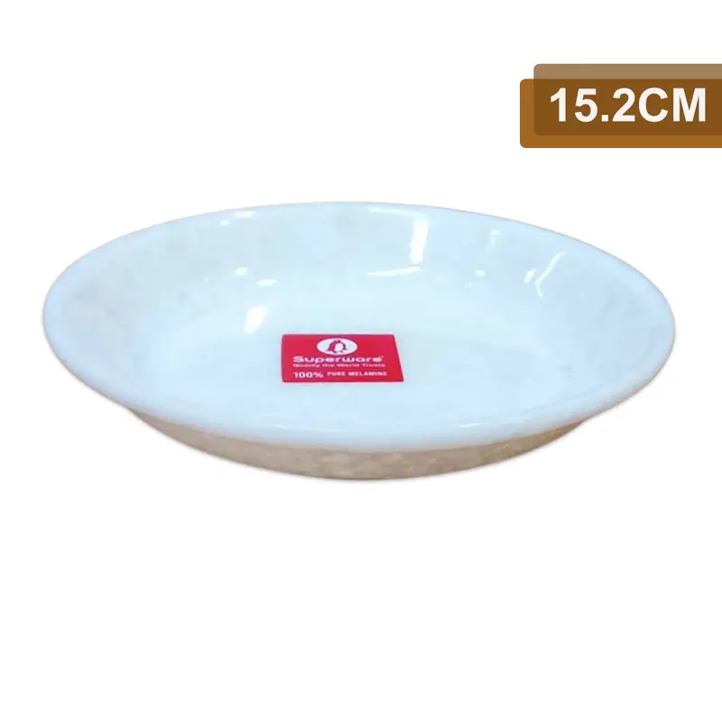 Am0983 6-Inch Super Pearl Snack Plate – 15.2Cm, Lightweight & Stylish Everyday Use 1