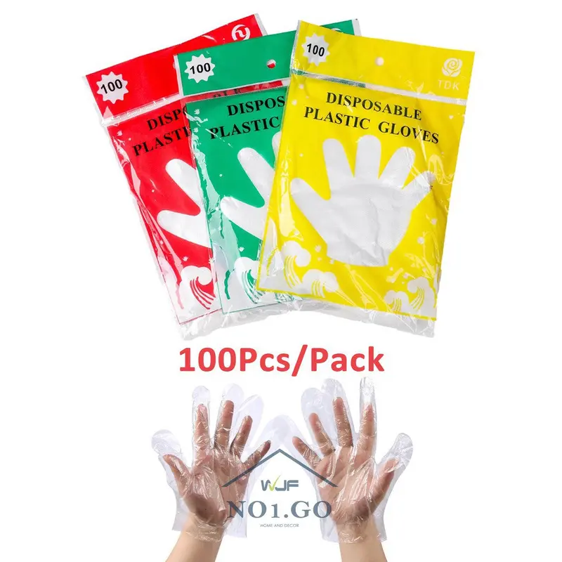Am2143 100-Count Disposable Polypropylene Gloves – Food-Safe & Lightweight 1
