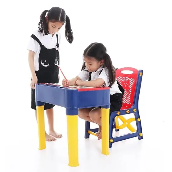 Am2839 Joyo Toddler Study Desk And Chair Combo – Colorful Learning Set 1
