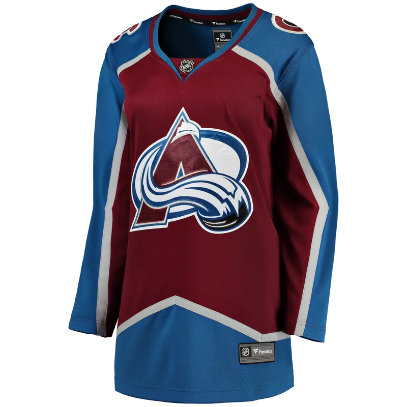 Avalanche Women'S Home Blank Breakaway Hockey Jersey 1