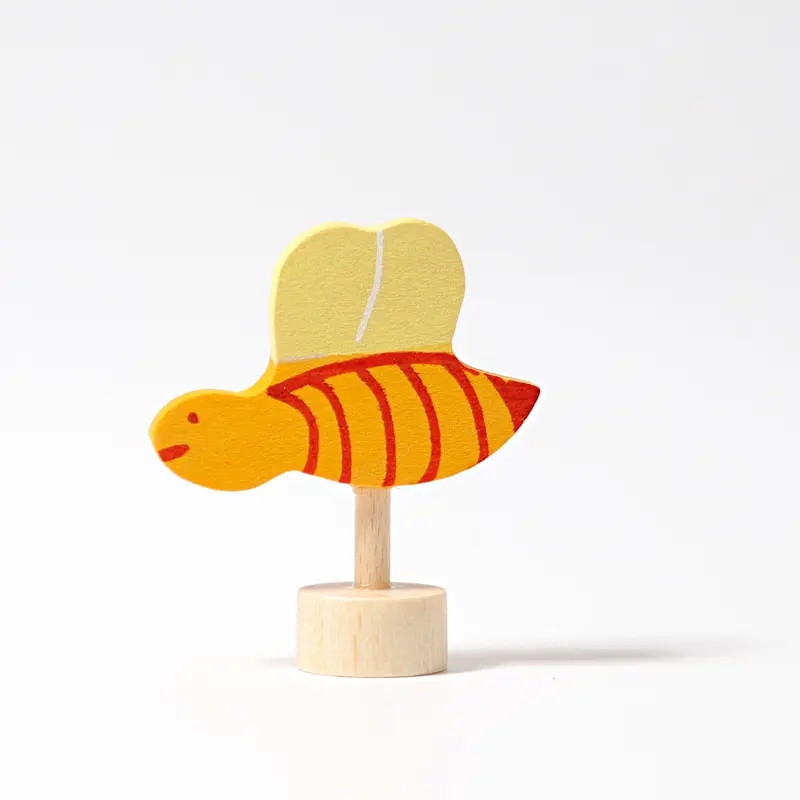 Bee-Shaped Birthday Ring Charm 1