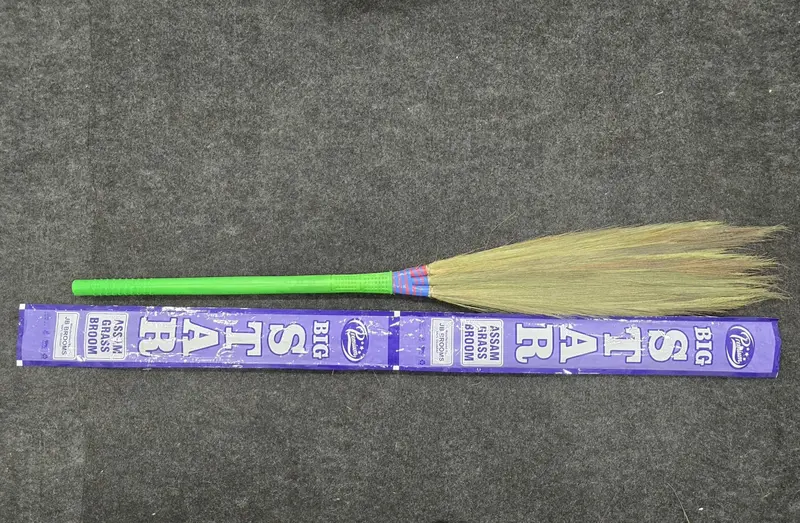 Big Star Assam Grass 3D Broom With Extended Plastic Handle 1