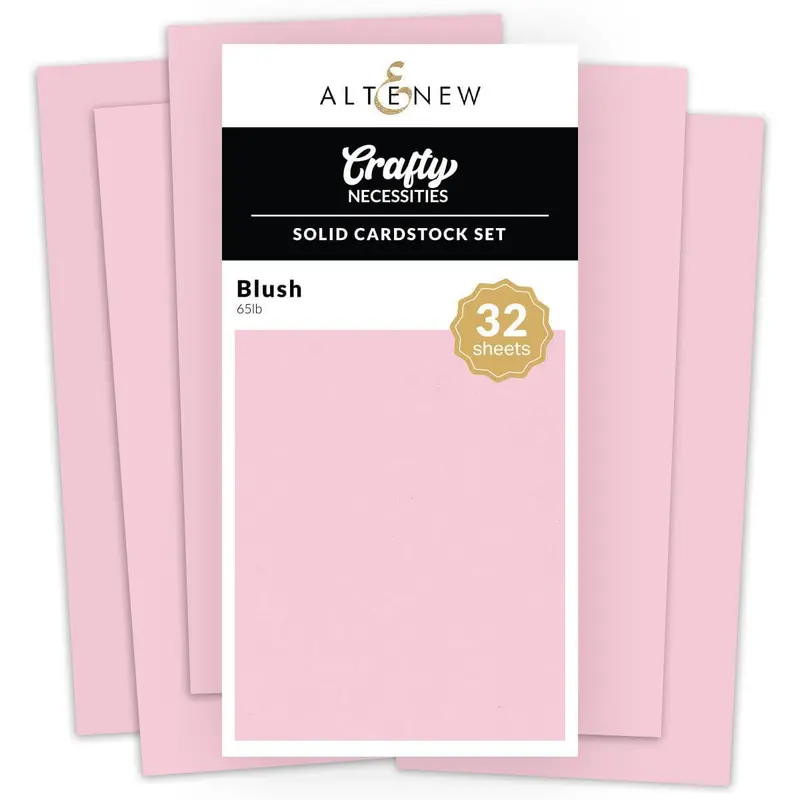 Blush Pink Solid Cardstock – 32-Piece Soft-Tone Paper Set 1