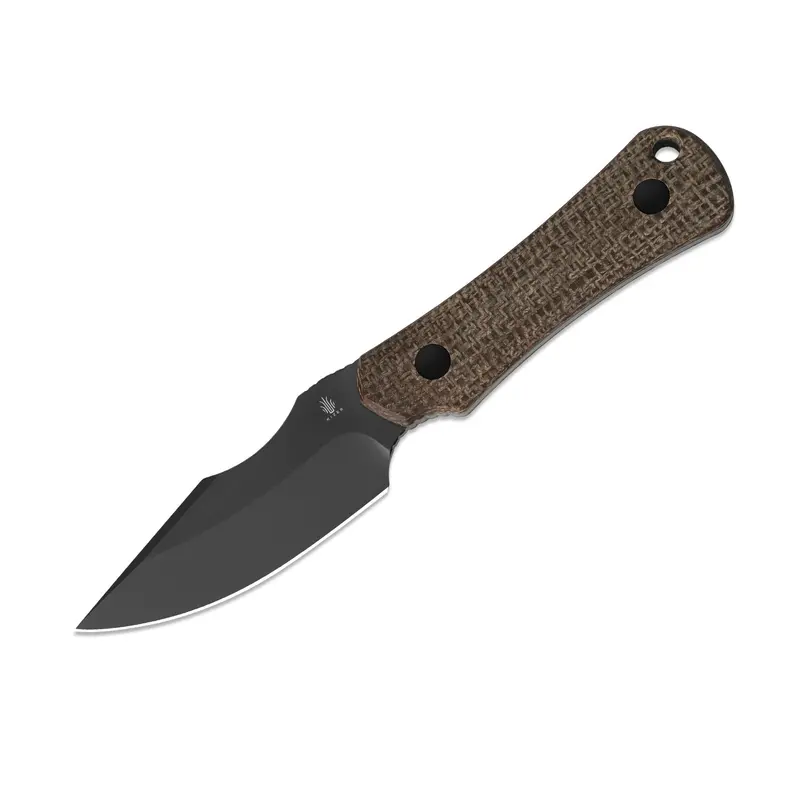 Bone Slipjoint Knife – Norplex Ultrex™ Micarta Handle With Matte Dlc-Coated Cpm-3V Blade 1