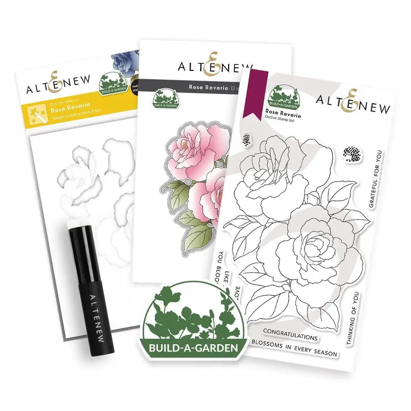 Build-A-Garden Rose Reverie Garden Die Set 1