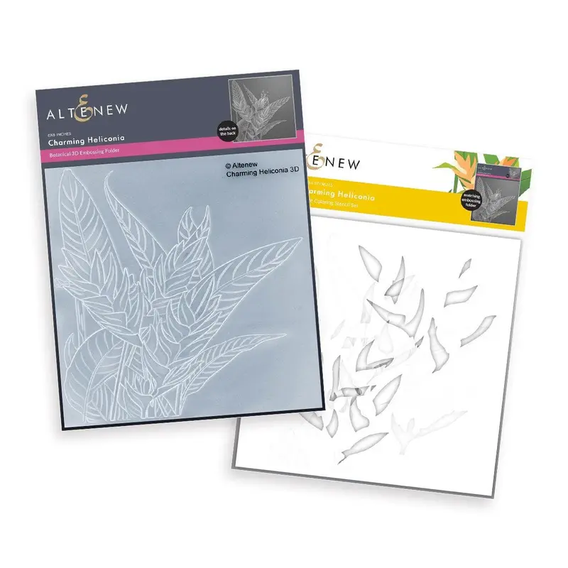 Charming Heliconia Thin Metal Die 1