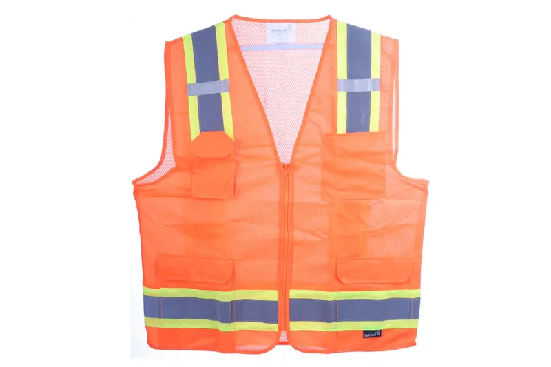 Class Ii Orange Surveying Vest – Durable, Visibility-Optimized, Field-Ready Features 1