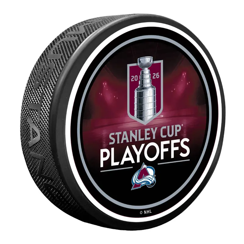 Colorado Avalanche 2026 Stanley Cup Playoffs Spotlight Series Puck – Limited Run 1