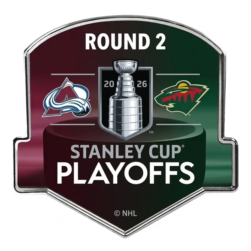 Colorado Avalanche 2026 Stanley Cup Round 2 Collector Pin 1