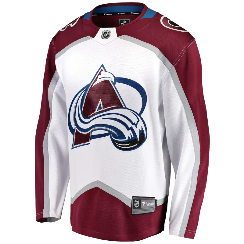 Colorado Avalanche Breakaway Blank Road Jerseys (Unbranded) 1
