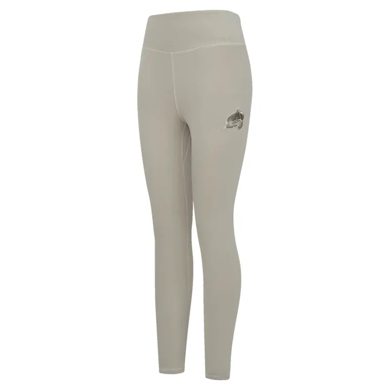 Colorado Avalanche Women'S Jersey-Style Leggings – Taupe 1