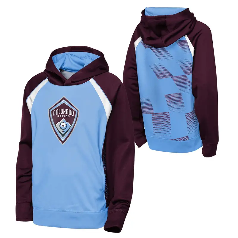 Colorado Rapids Youth Fierce Strike Hoodie 1