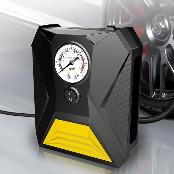 Compact Car Tire Inflator – Rapid Portable Air Compressor Pump 1