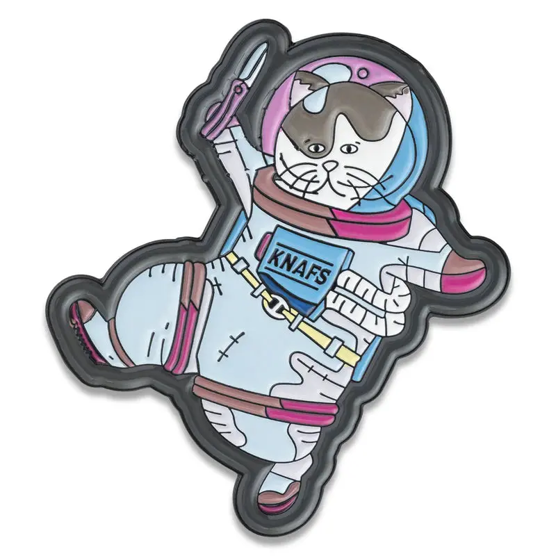 Complimentary Knafs Gary Space Kitty Enamel Pin Gift 1