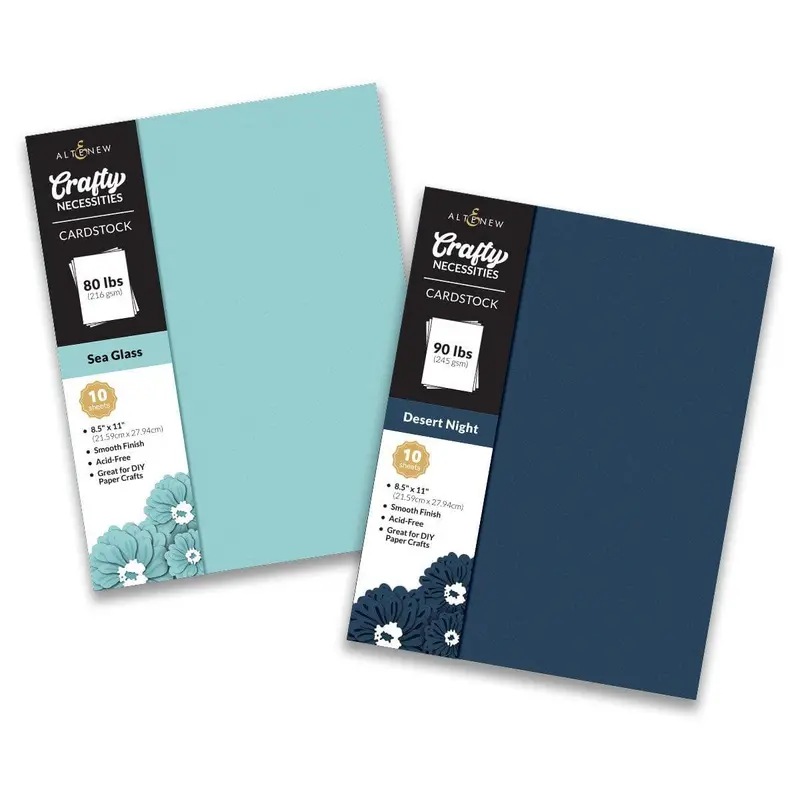 Cool Summer Night Cardstock Collection – Twilight-Inspired 10-Sheet Pack 1